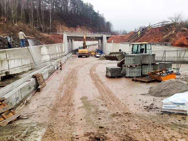 Neubau EÜ/Trogbauwerk in Enkenbach